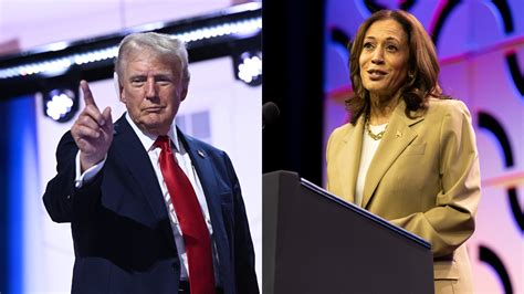 Kamala Harris Face Donald Trump Un Premier Sondage Donne La