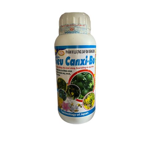 Phân bón siêu Canxi Bo gói 500ML chống rụng trái thối trái nứt trái