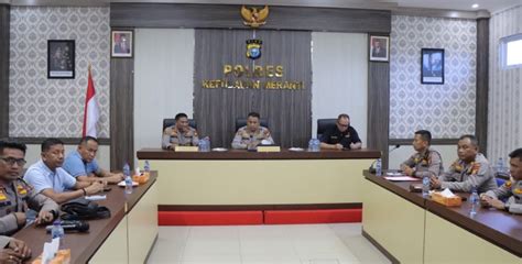 Polres Meranti Mendapat Asistensi Dan Supervisi Penanggulangan Bencana