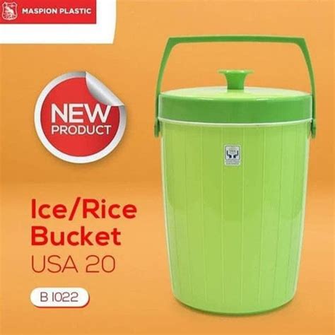 Jual Ice Rice Bucket Usa Lt Bt Mp Tempat Nasi Es Batu Maspion