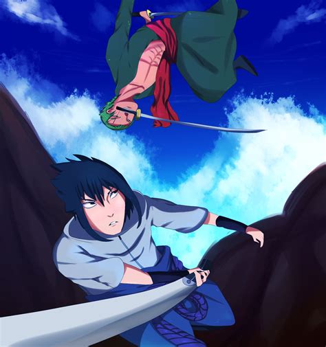 sasuke vs zoro by dimifrost on DeviantArt