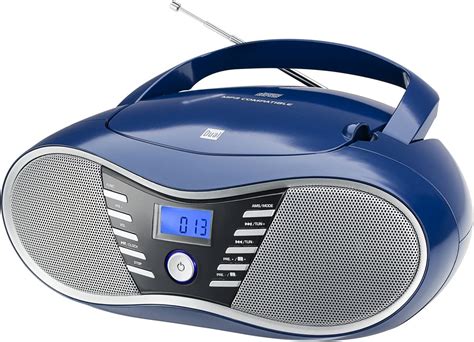 Dual P Bt Portable Boombox Radio Fm Odtwarzacz Cd Bluetooth Do