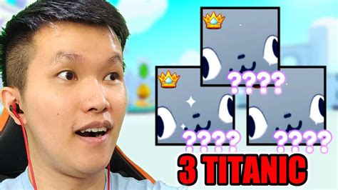 AKU DAPET 3 PET TITANIC HUBERT DI PET SIMULATOR X ROBLOX INDONESIA