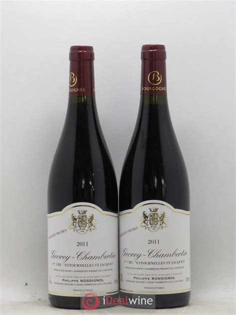 Acheter Gevrey Chambertin Er Cru Estournelles Saint Jacques Vieilles