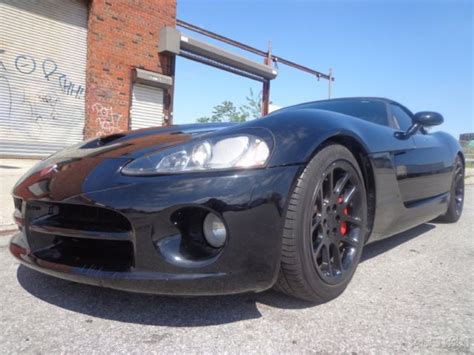 Dodge Viper Srt Black Mamba L V Manual Rwd Convertible Rebuilt