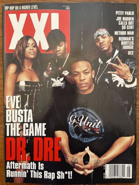 Xxl Hip Hop Magazine Dr Dre Eve Busta Rhymes The Game D12 50 Cent