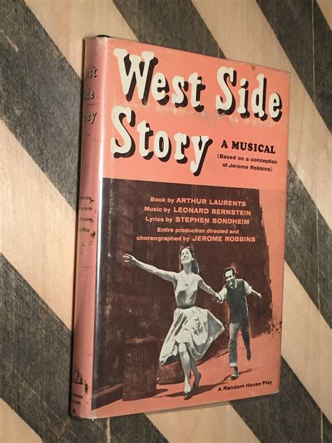 West Side Story, A Musical (hardcover book)