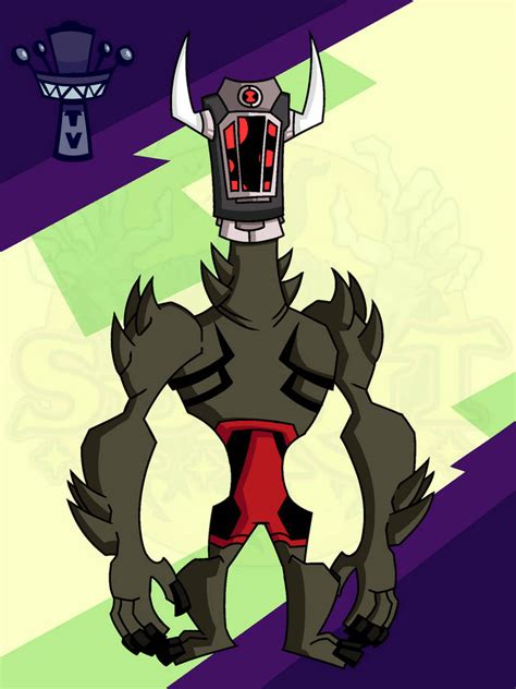 Ben 10redesignnegative Toepickfreakshow By Toonvader On Deviantart