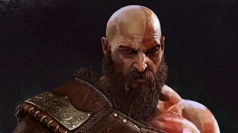 1920x1080 Resolution Kratos God of War Ragnarök Art 1080P Laptop Full