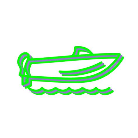 Speed Boat Vector Icon 31147660 Vector Art at Vecteezy