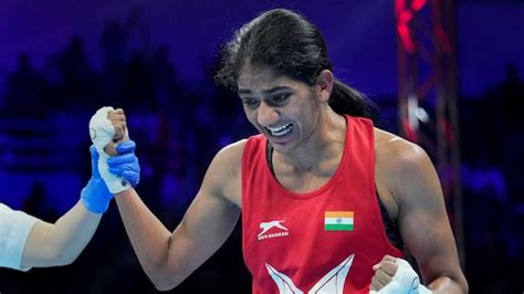 Womens World Boxing Championships Indias Nitu Ghanghas Wins Gold