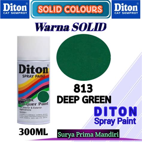 Jual 813 DEEP GREEN DITON STANDAR 300cc Cat Semprot Pylox Pilok Pylok