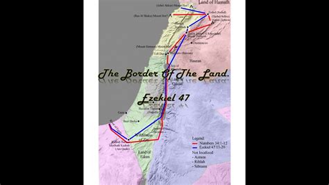 The Border Of The Land Ezekiel 47 Youtube