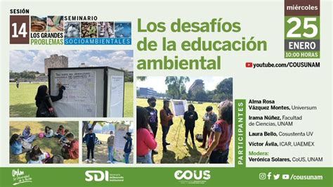 Los Desafíos De La Educación Ambiental Cousunam Mx