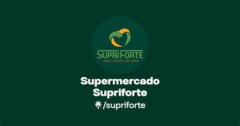 Supermercado Supriforte Instagram Facebook Linktree