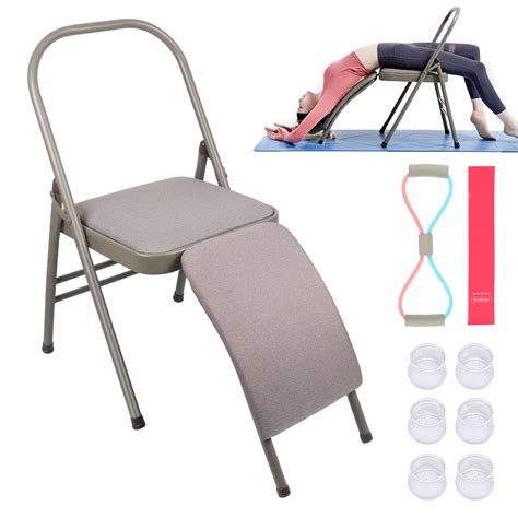 Buy Yoga Chair Yoga Auxiliary Chair Flexibility Strength Training Tool