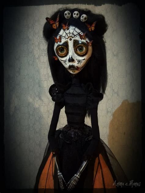 Pin On Dark Art Dolls Gothic Art Dolls By Anima Ex Manus