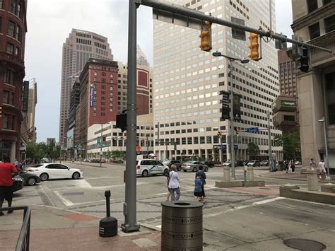 Cleveland Oh Downtown Cleveland Cleveland Street View