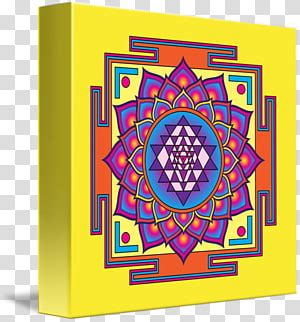 Lakshmi Sri Yantra Mantra Mandala Lakshmi Transparent Background Png