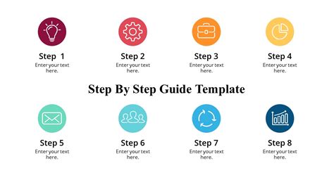 Step By Step Guide Template - PPTUniverse