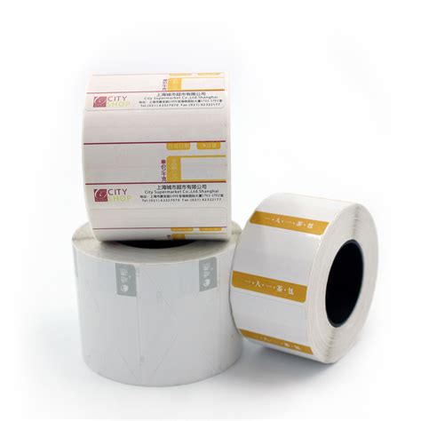 60mm X 30mm Thermal Transfer Barcode Label China Direct Thermal Label And Label