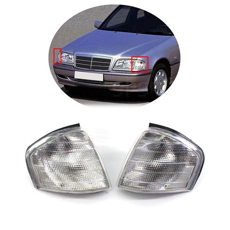 Lh Rh Front Corner Light Turn Signal Lamp For Mercedes Benz C Class