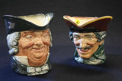 Lot Royal Doulton Toby Mugs