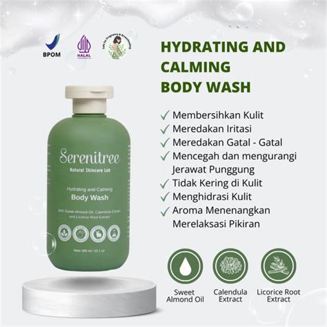 Jual Serenitree Hydrating And Calming Body Wash Kota Tangerang