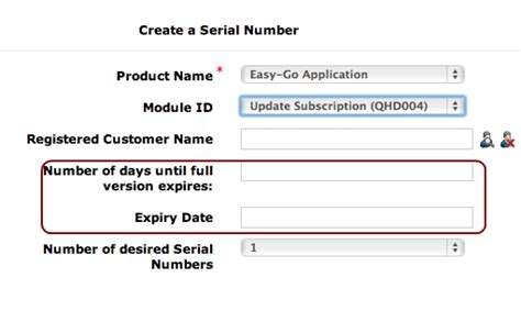 Create A Serial Number