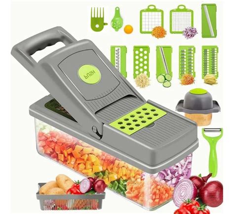 Cortador Rallador De Frutas Picador Verduras Manual Cocina Meses Sin