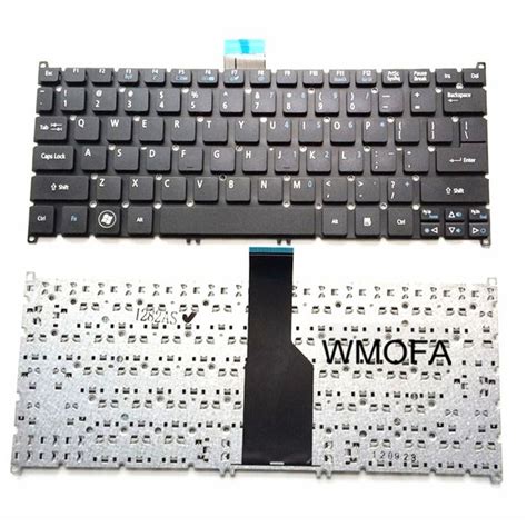 US Black New English Replace Laptop Keyboard For Acer For Aspire S5 951