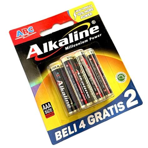 Jual Baterai Abc Aaaaa Alkaline Isi 42 Baterai Abc Aaaaa Alkaline