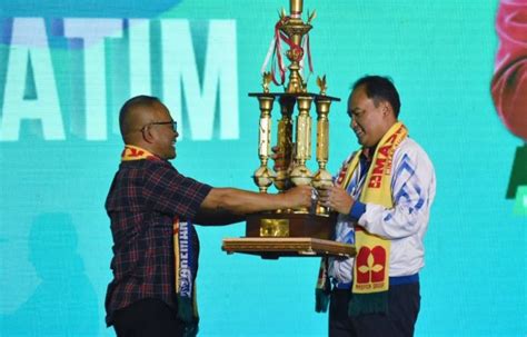 Kontingen Jabar Cetak Hattrick Piala Presiden Di Ajang Porwanas Xiii