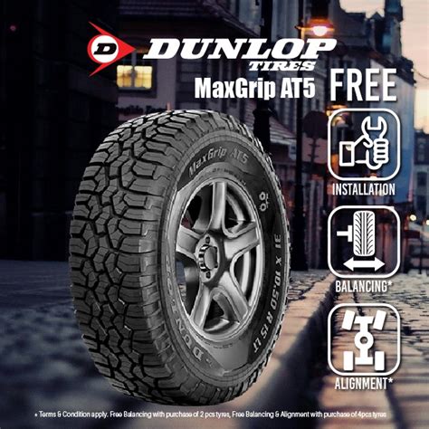 245 70 R16 107S AT5 DUNLOP Shopee Malaysia