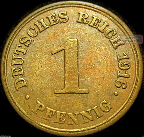 Germany The German Empire German E Pfennig Coin Rare World