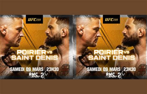 Dustin Poirier Beno T Saint Denis Ufc Prix Choc Sur Loffre