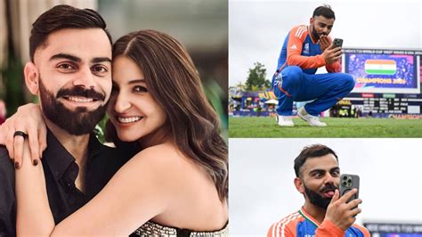 India S T20 World Cup Win Virat Kohli Video Calls Anushka Sharma