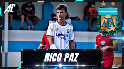 Así juega NICOLÁS NICO PAZ Convocado a la SELECCIÓN ARGENTINA