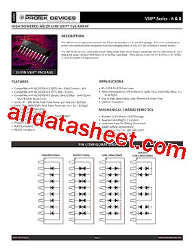 Vs P C Datasheet Pdf Protek Devices