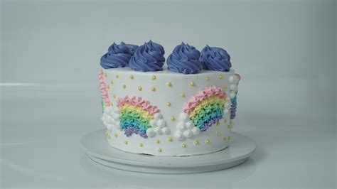 Arriba 73 Imagen Pastel Decoracion Arcoiris Abzlocal Mx