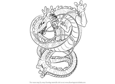 How To Draw Shenron From Dragon Ball Z Artly