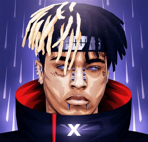 Cartoon Xxtentacion Wallpapers Top Free Cartoon Xxtentacion Backgrounds Wallpaperaccess