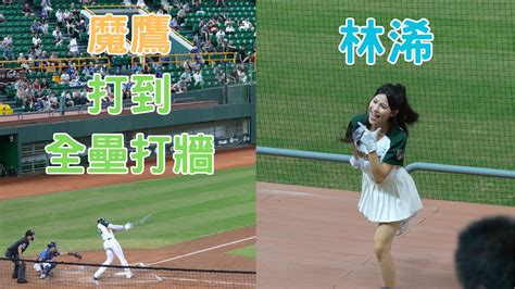 魔鷹打到全壘打牆 林浠 杜家明 鷹勇戰士 氣蓋山河 Wing Stars 雄鷹之歌 雷公出場曲 台鋼雄鷹 中華職棒 中職 Youtube