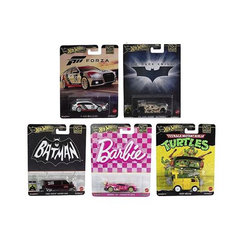 Set Miniaturas Hot Wheels Premium Pop Culture HXD E Counting Minis