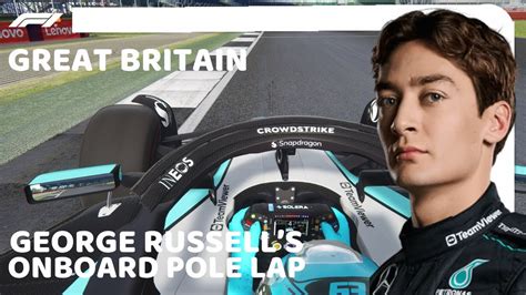 F British Grand Prix George Russell S Onboard Pole Lap In Assetto