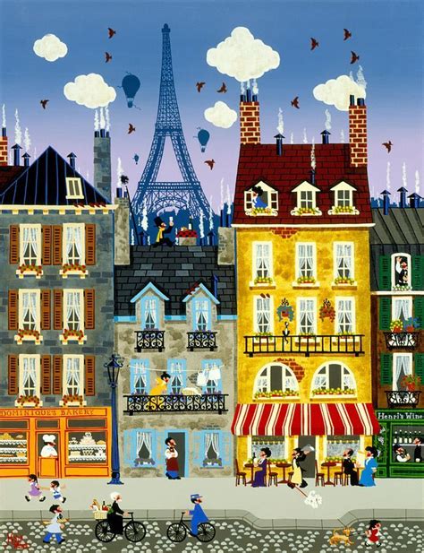 Image Result For Naif Artists Paris Naive Painting Whimsical Art