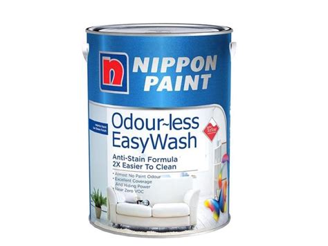 Nippon Paint Odour Less Easywash Base Lush Np Bgg T L