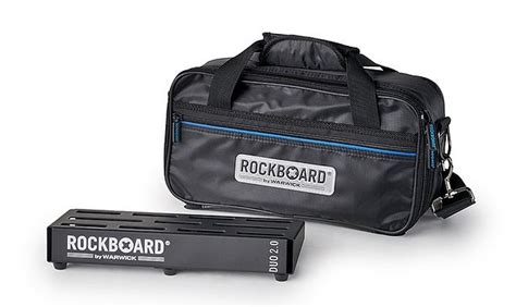 Rockboard Duo Pedalboard With Gig Bag