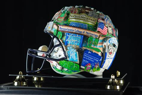 Penn State / Penn College Football Helmet from the collection of The ...