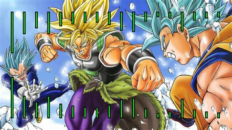 Epic Metal Rage Of The Universe DBZ Ss4 Broly Vs Ss4 Gogeta Theme